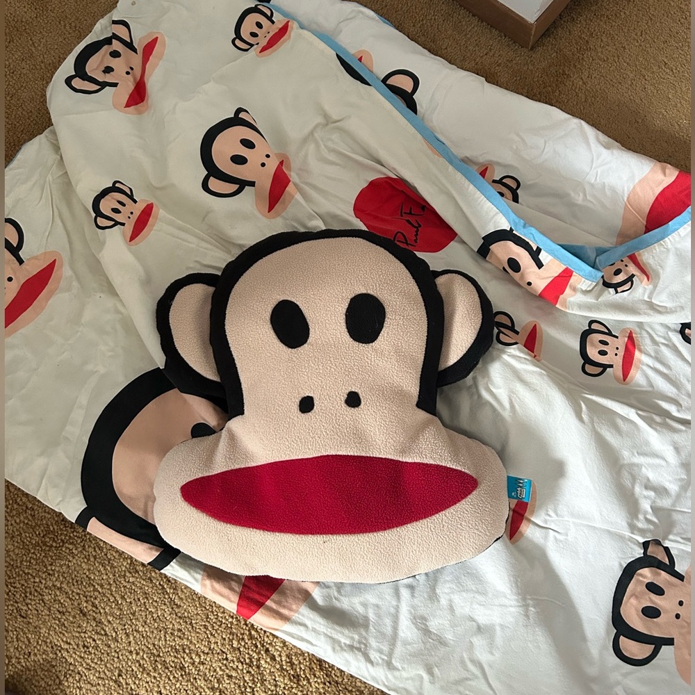 Paul Frank Duvet cover with pillow!